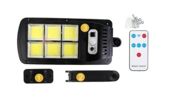 Lampa cu Incarcare Solara 150W, 120 LED-uri COB, telecomanda